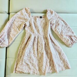 SHEIN Blush Pink Floral Formal Dress